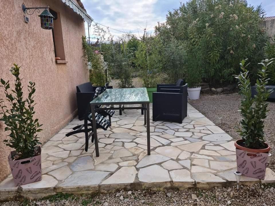 Studio dans villa calme à 15km de Cannes Peymeinade Extérieur photo